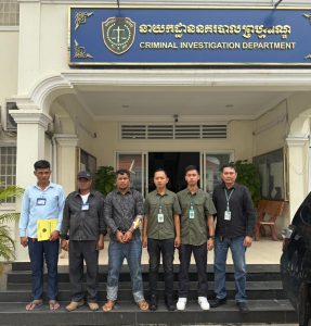 កម្លាំងនាយកដ្ឋាននគរបាលព្រហ្មទណ្ឌ ដឹកនាំបង្ក្រាបករណីឃាតកម្មនៅស្រុកកំពង់ត្របែក ខេត្តព្រៃវែង, ជនដៃដល់ត្រូវចាប់ខ្លួនបាននៅខណ្ឌច្បារអំពៅ